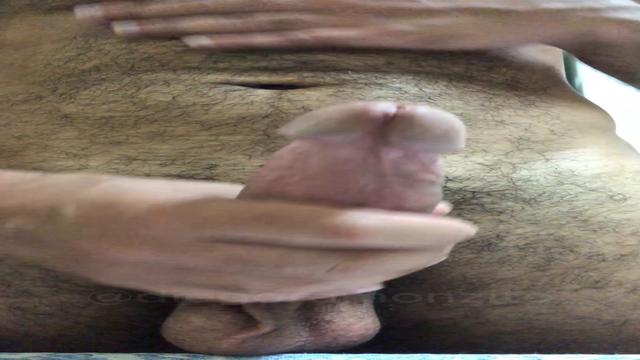 Handjob in the kitchen