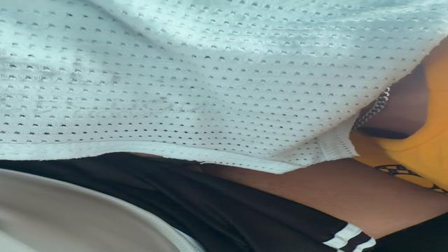 Brincadeira no carro depois do treino 