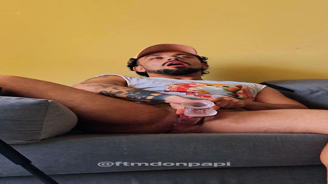não consegui parar de gozar