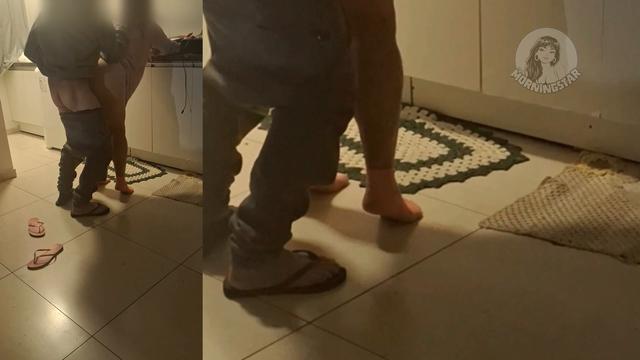 FLAGRADA FUDENDO NA COZINHA ( 14.08.2025 )