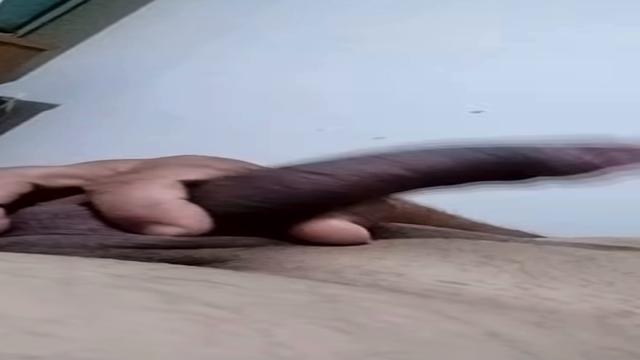 Punheta rápida vídeo inédito coroa garçom 56 anos 