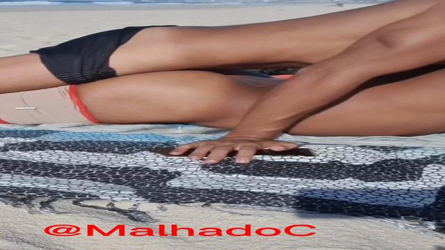 Novinho na praia